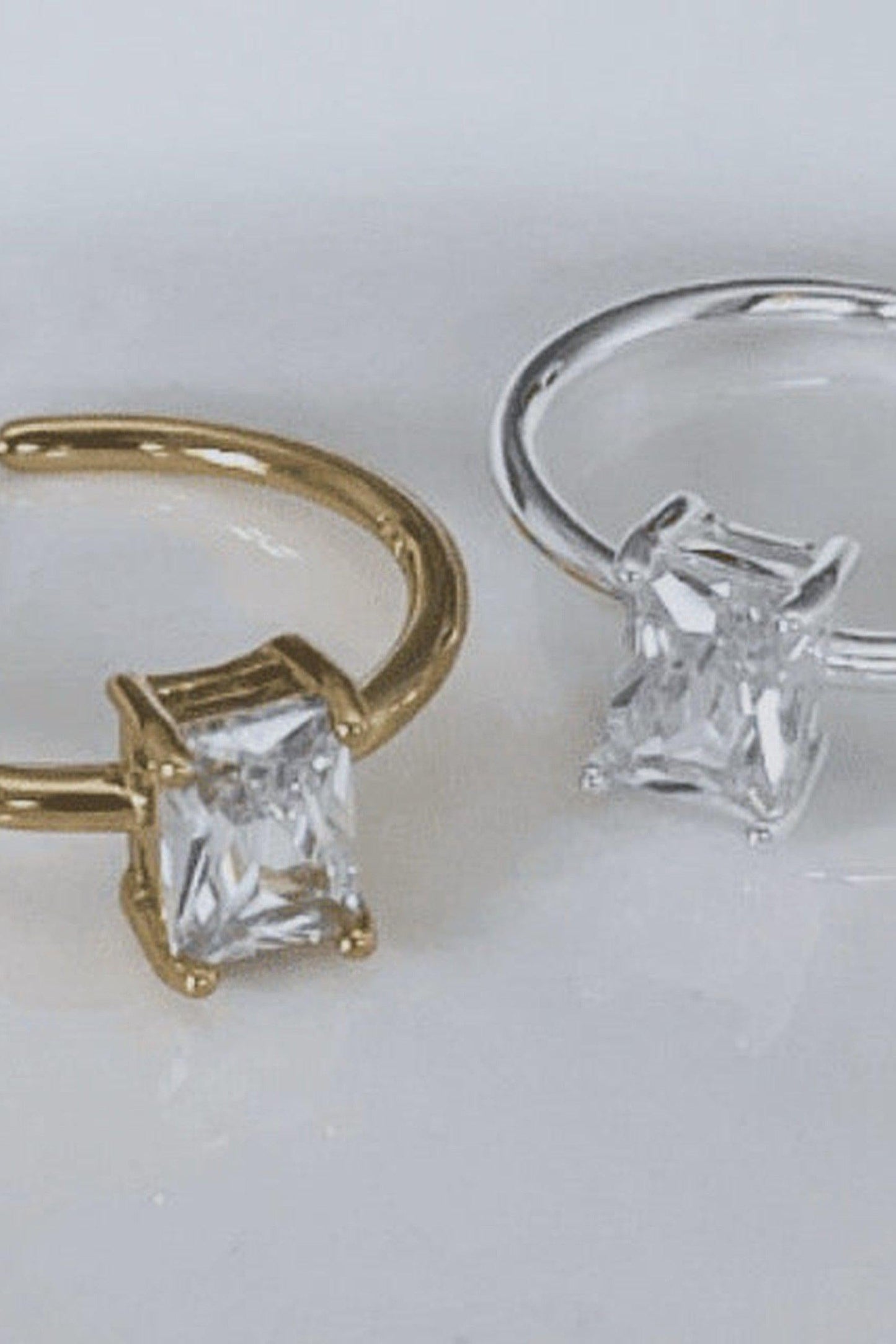 Square Stone Ring